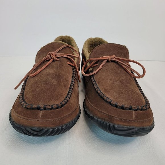 Sorel Maddox Moc Men\'s Rustic Brown Tobacco NM2278-256 US Size 9 NIB